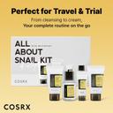 Cosrx All About Snail Mucin Korean Skin Care Set - Mini Travel Set with Snail Mucin Face Wash, Serum, Moisturizer & Eye Cream 7
