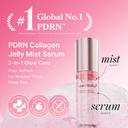 Medicube Pink PDRN Collagen Glow Jelly Mist Serum 3.38 fl.oz - Dual-Texture Glow Spray for Hydration & Radiance 2