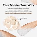 Elroel Blanc Cover Cream Stick V, 202 Natural, 0.45 fl.oz - Medium to Full Coverage Dewy Finish Base Makeup 3