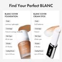 Elroel Blanc Cover Cream Stick V, 202 Natural, 0.45 fl.oz - Medium to Full Coverage Dewy Finish Base Makeup 9