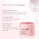 Medicube PDRN Pink Collagen Toning Gel Toner Pad 4.05 fl.oz (70 Pads) - Salmon DNA Jelly Pad for Uneven Skin Tone 3