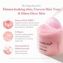 Medicube PDRN Pink Collagen Toning Gel Toner Pad 4.05 fl.oz (70 Pads) - Salmon DNA Jelly Pad for Uneven Skin Tone 4
