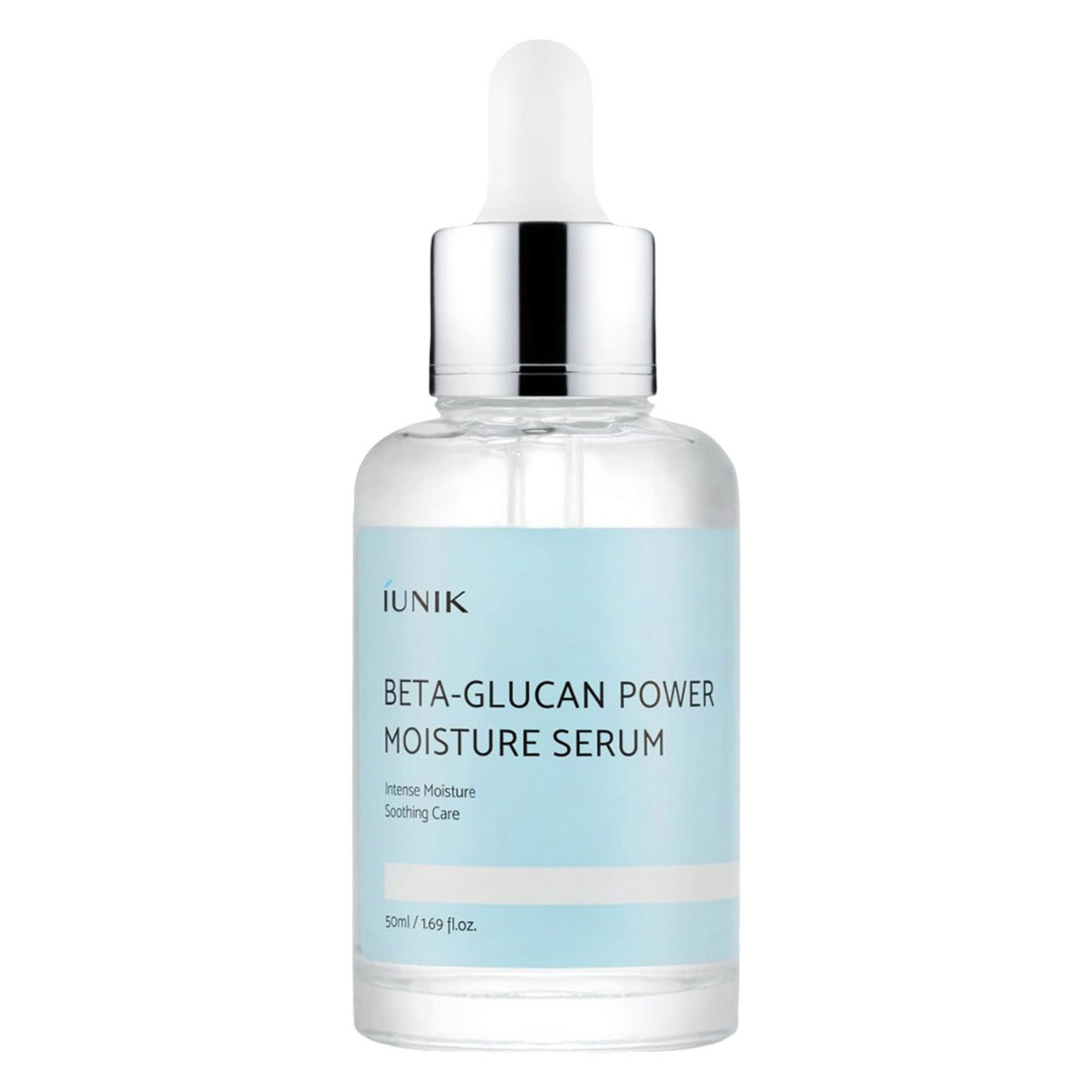 iUNIK Beta-Glucan Power Moisture Serum 1.69 fl.oz - Deep Hydration Vegan Serum for Dry, Mature & Sensitive Skin 1