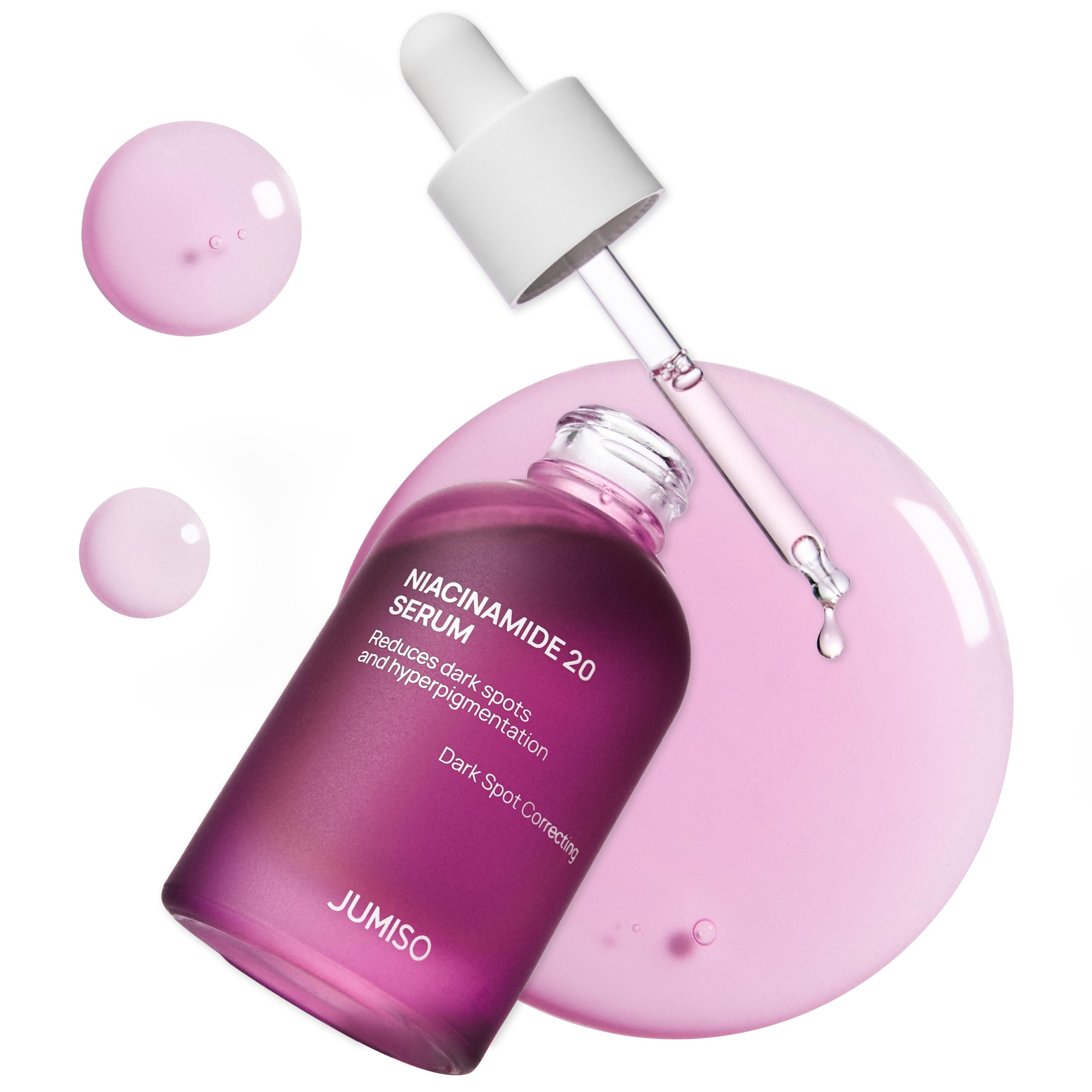 Jumiso 20% Niacinamide Dark Spot Serum - TXA & Glutathione Serum Helps Even Skin Tone 1.35 fl.oz 1