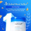 Medicube Zero Pore Pad 5.46 oz (70 Pads) - Dual-Textured Toner Pads for Exfoliation and Pore Care 2