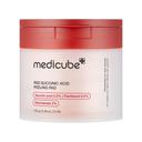 Medicube Red Succinic Peeling Pad 5.46 fl.oz (70 Pads) - Exfoliating Toner Pad for Breakout-Prone Skin 1