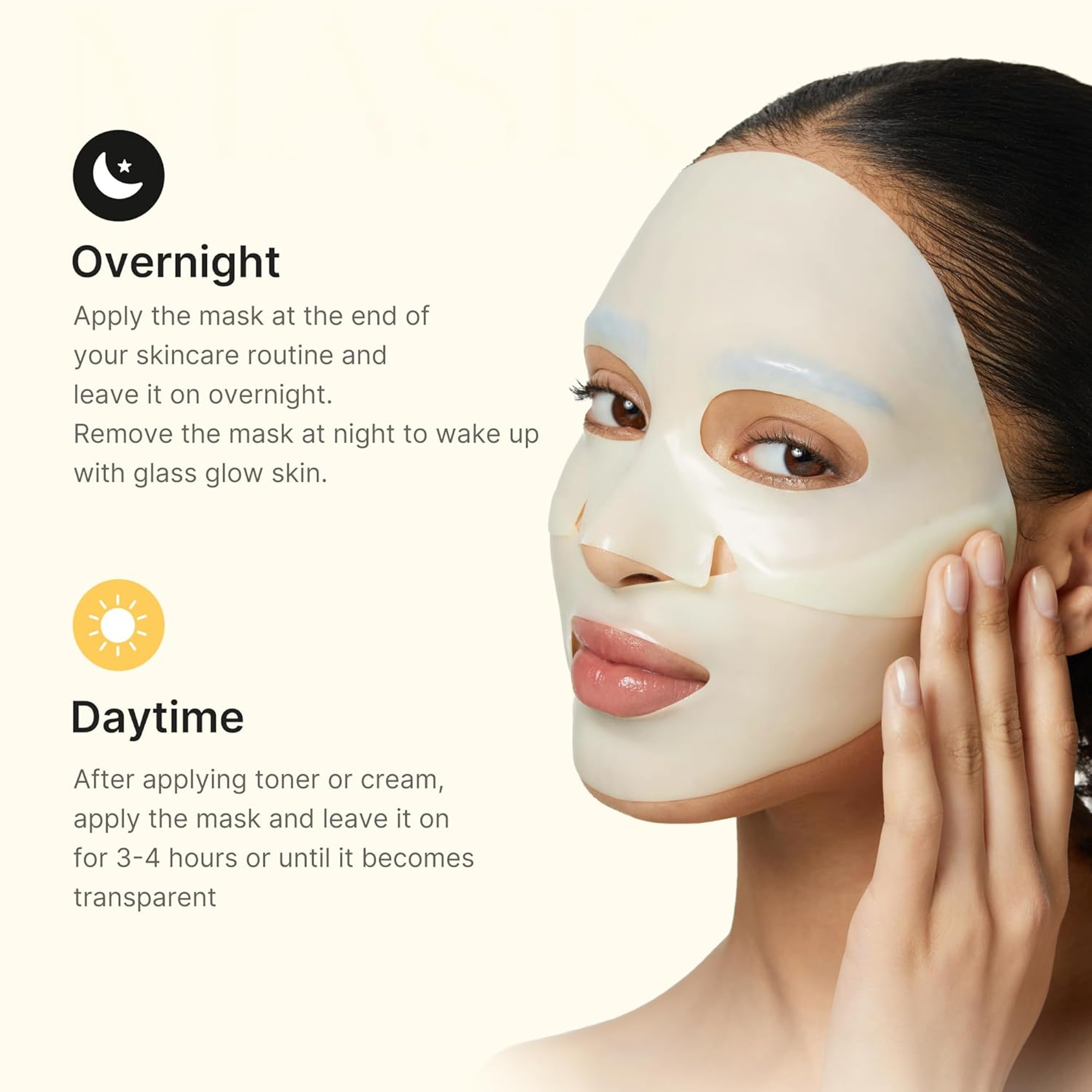 Medicube Kojic Acid Turmeric Brightening Gel Mask 0.98 fl.oz (Pack of 4) - Overnight Face Mask for Glass Glow Skin 4