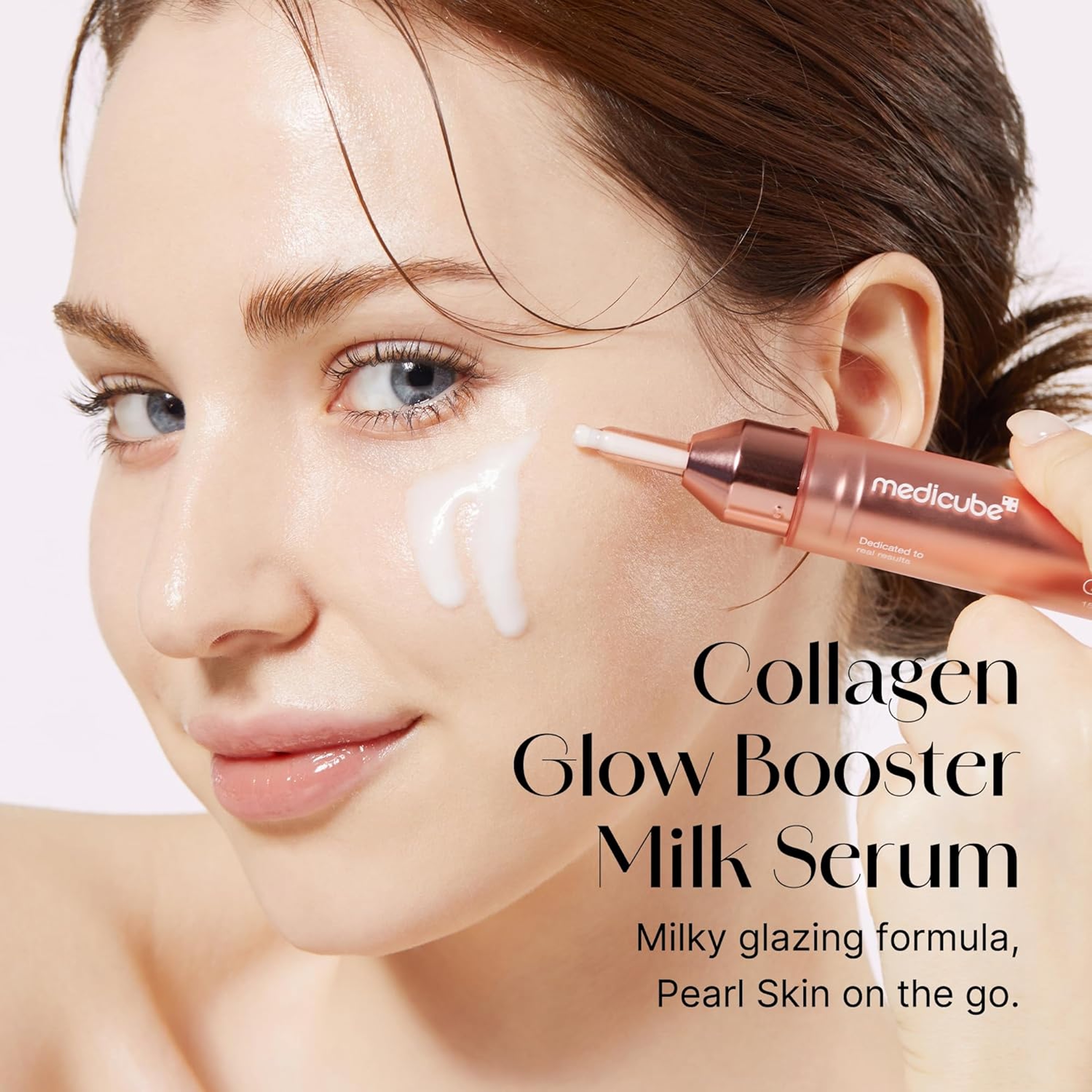 Medicube Collagen Glow Booster Serum 0.50 fl.oz - Radiance & Hydration with Milk Protein Extract 3