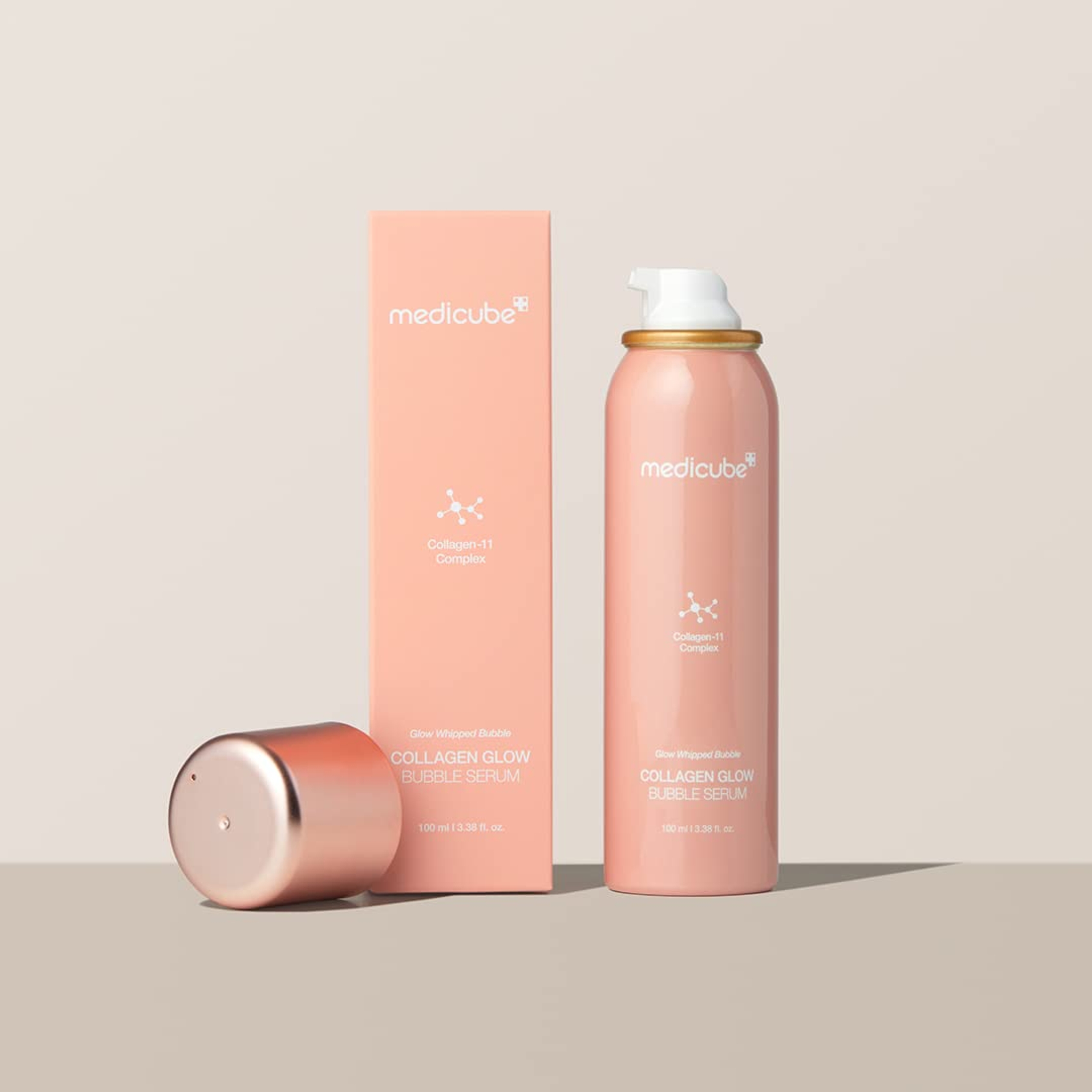 Medicube Collagen Glow Bubble Serum 3.38 fl.oz - Fast-Absorbing Bubble-type Serum for a 24h Glow & Lifted Look 5