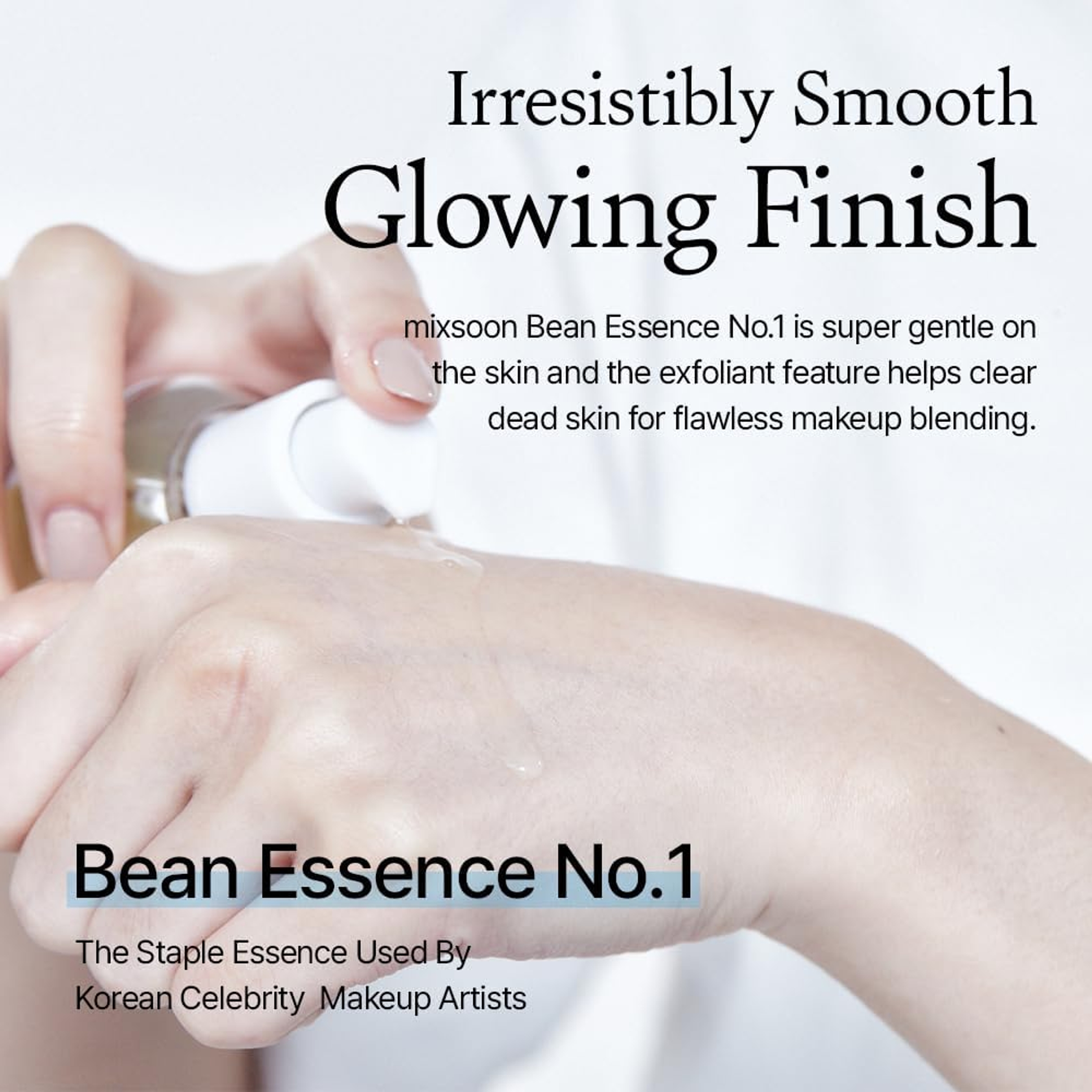 Mixsoon Bean Essence - Exfoliating, AHA Moisturizer for Hydrating & Smooth Skin 1.69 fl.oz 2