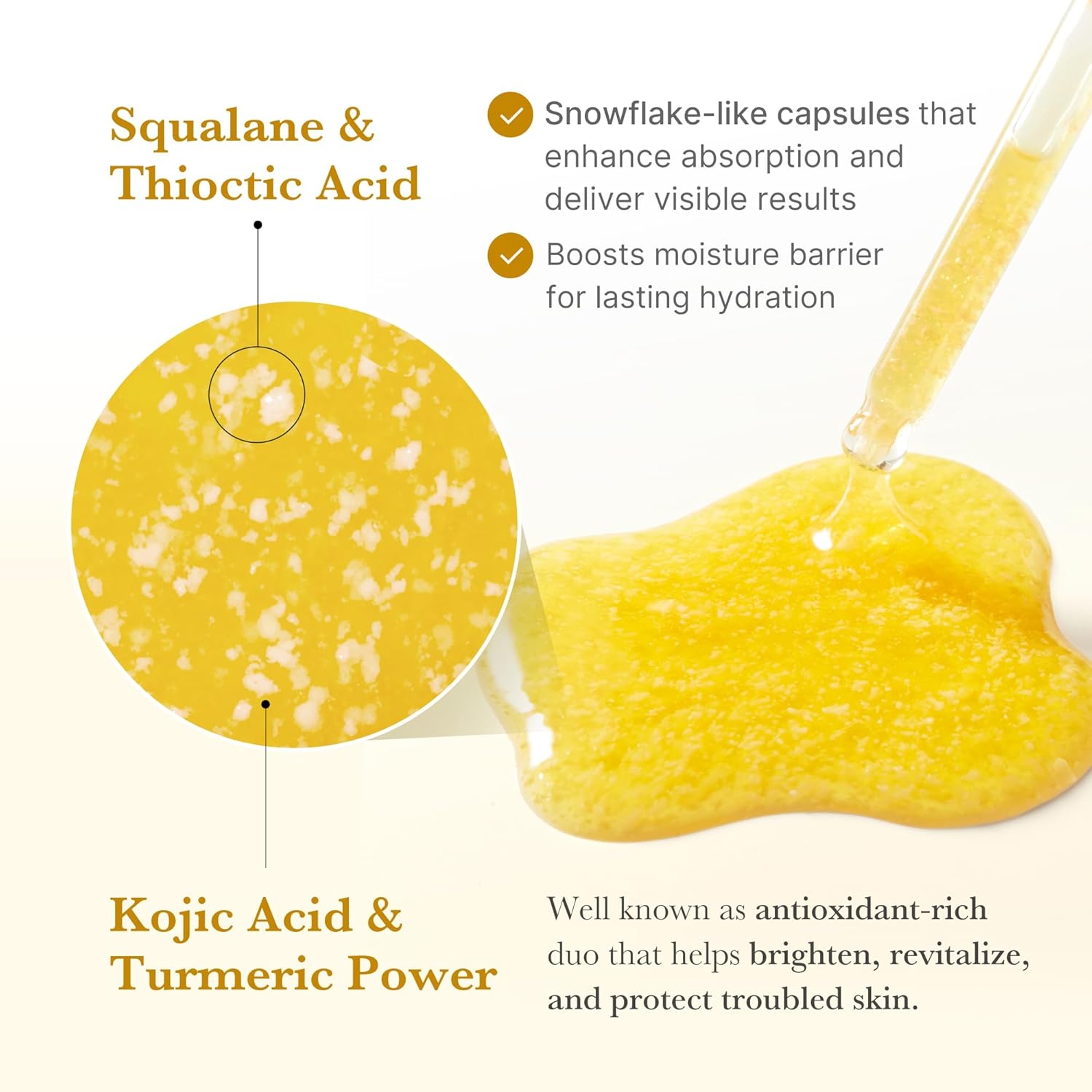 Medicube Kojic Acid Turmeric Niacinamide Serum 1.01 fl.oz - Clarifying & Balancing Capsule Serum for Troubled Skin 6