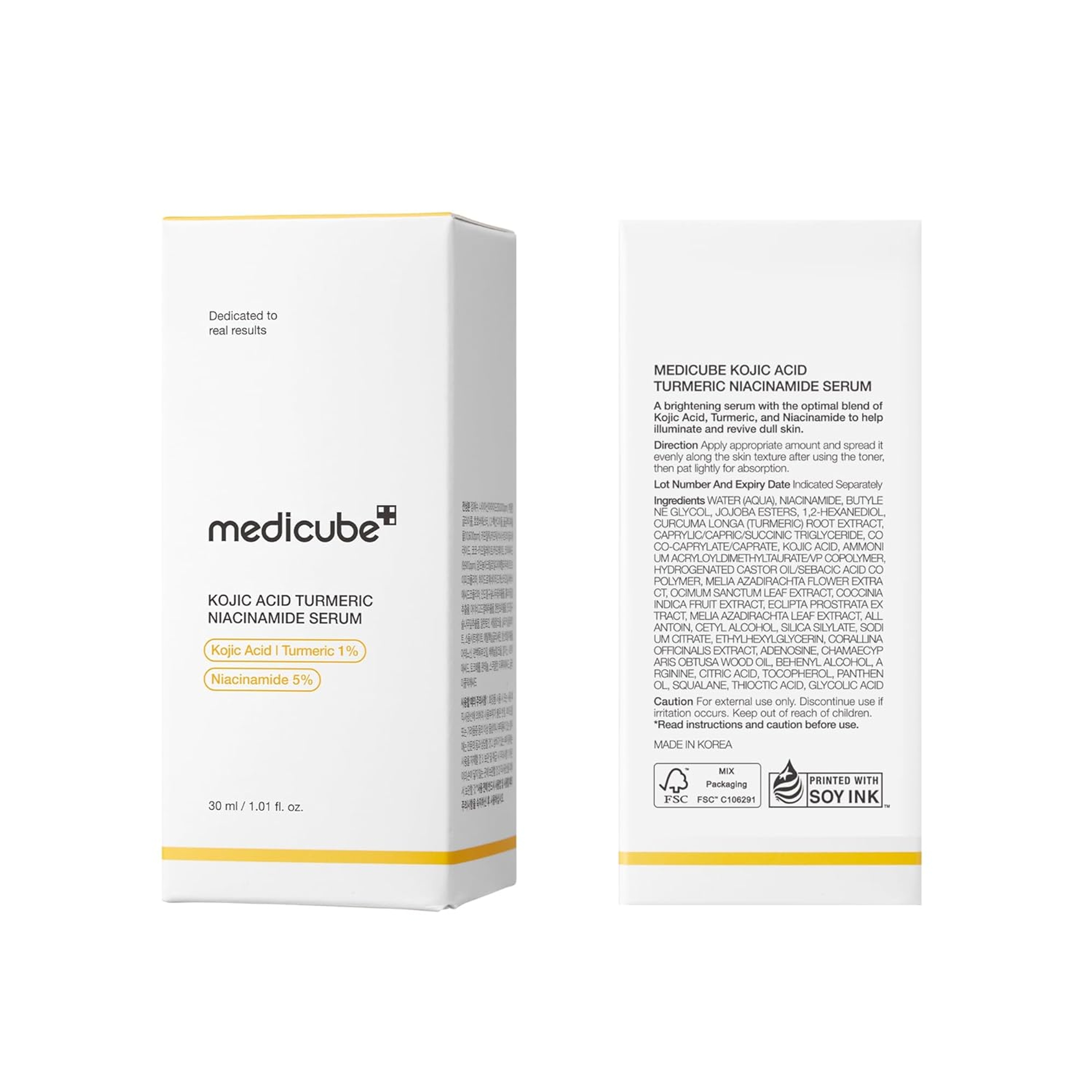 Medicube Kojic Acid Turmeric Niacinamide Serum 1.01 fl.oz - Clarifying & Balancing Capsule Serum for Troubled Skin 9