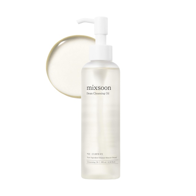 Mixsoon Bean Cleansing Oil - Lightweight Oil Deep Cleansing and Makeup Remover for Smooth Skin 6.59 fl.oz — Instore only