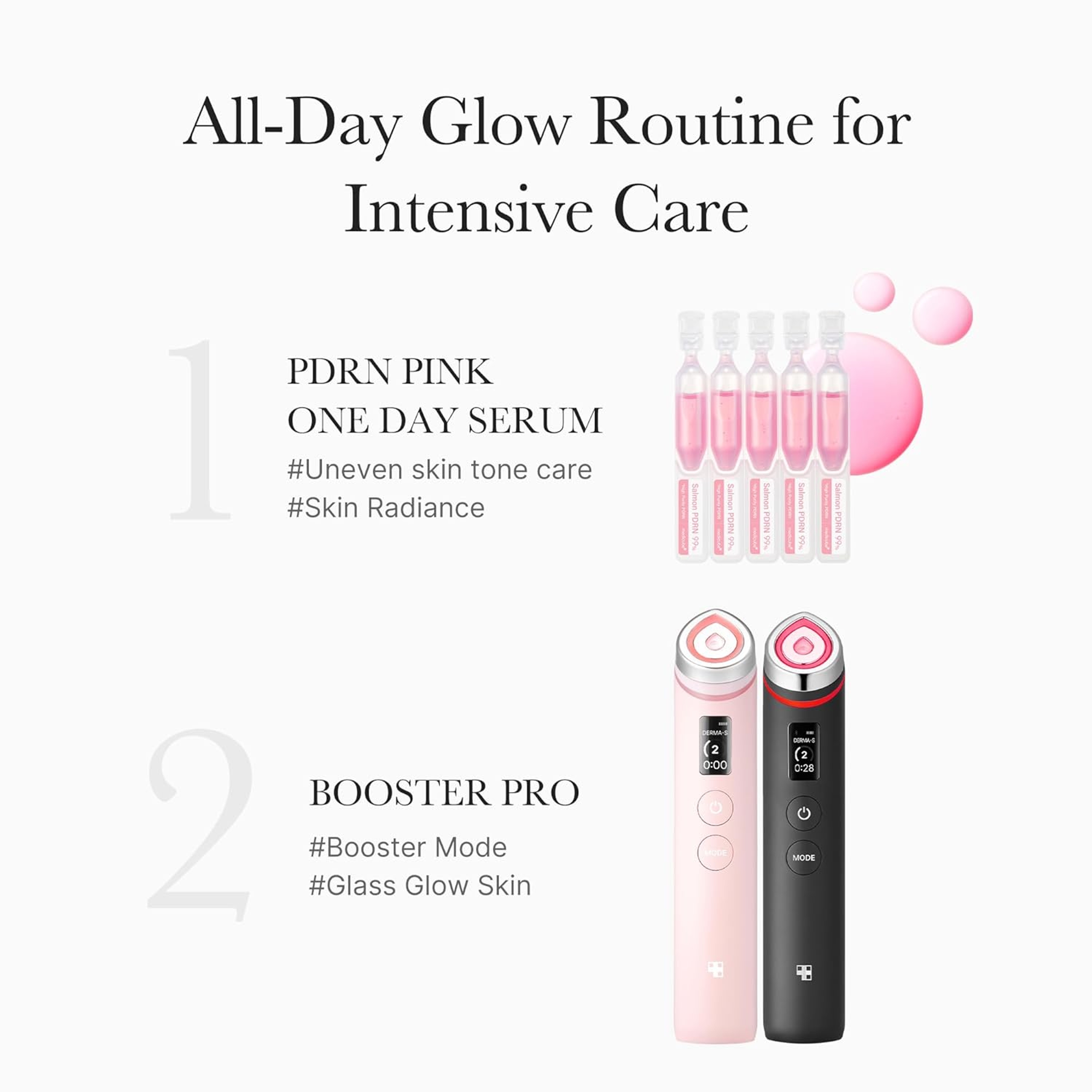 Medicube DNA PDRN Pink One Day Serum - 99% Salmon DNA PDRN Intensive Ampoule 0.05 fl.oz x 10ea 6