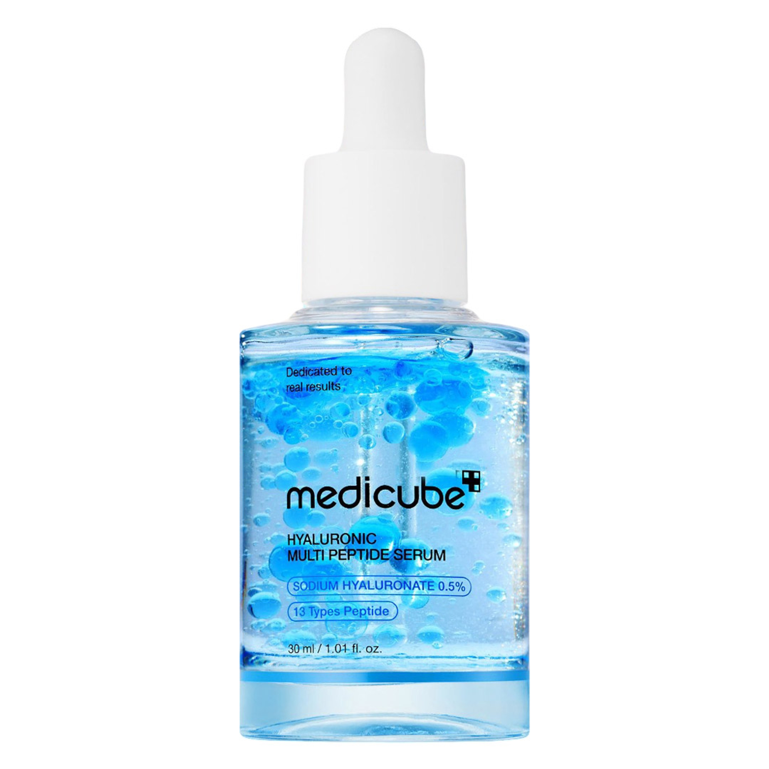 Medicube Hyaluronic Multi Peptide Serum 1.01 fl.oz - Lightweight Water Plumping Radiant Facial Serum for All Skin Type 1