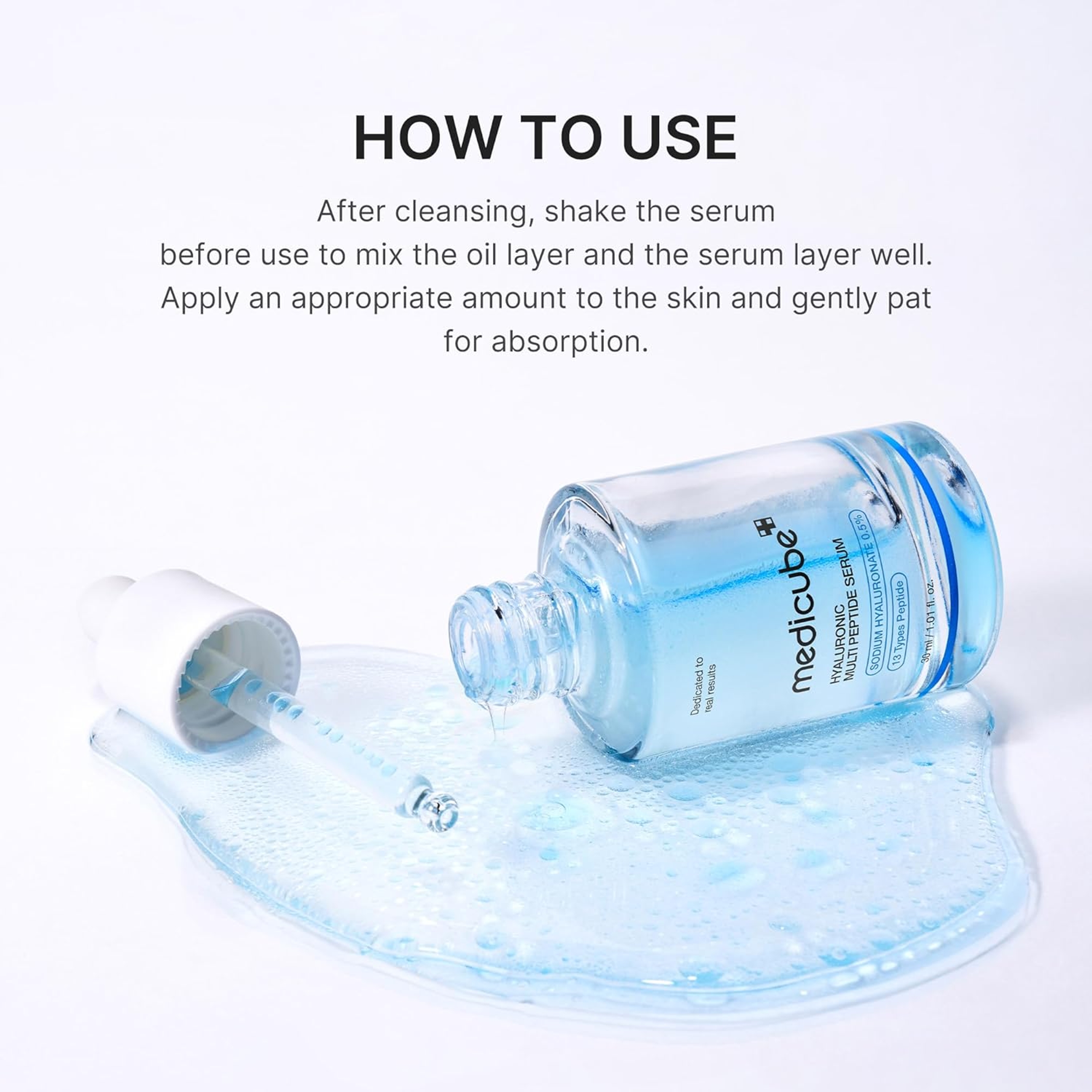 Medicube Hyaluronic Multi Peptide Serum 1.01 fl.oz - Lightweight Water Plumping Radiant Facial Serum for All Skin Type 6