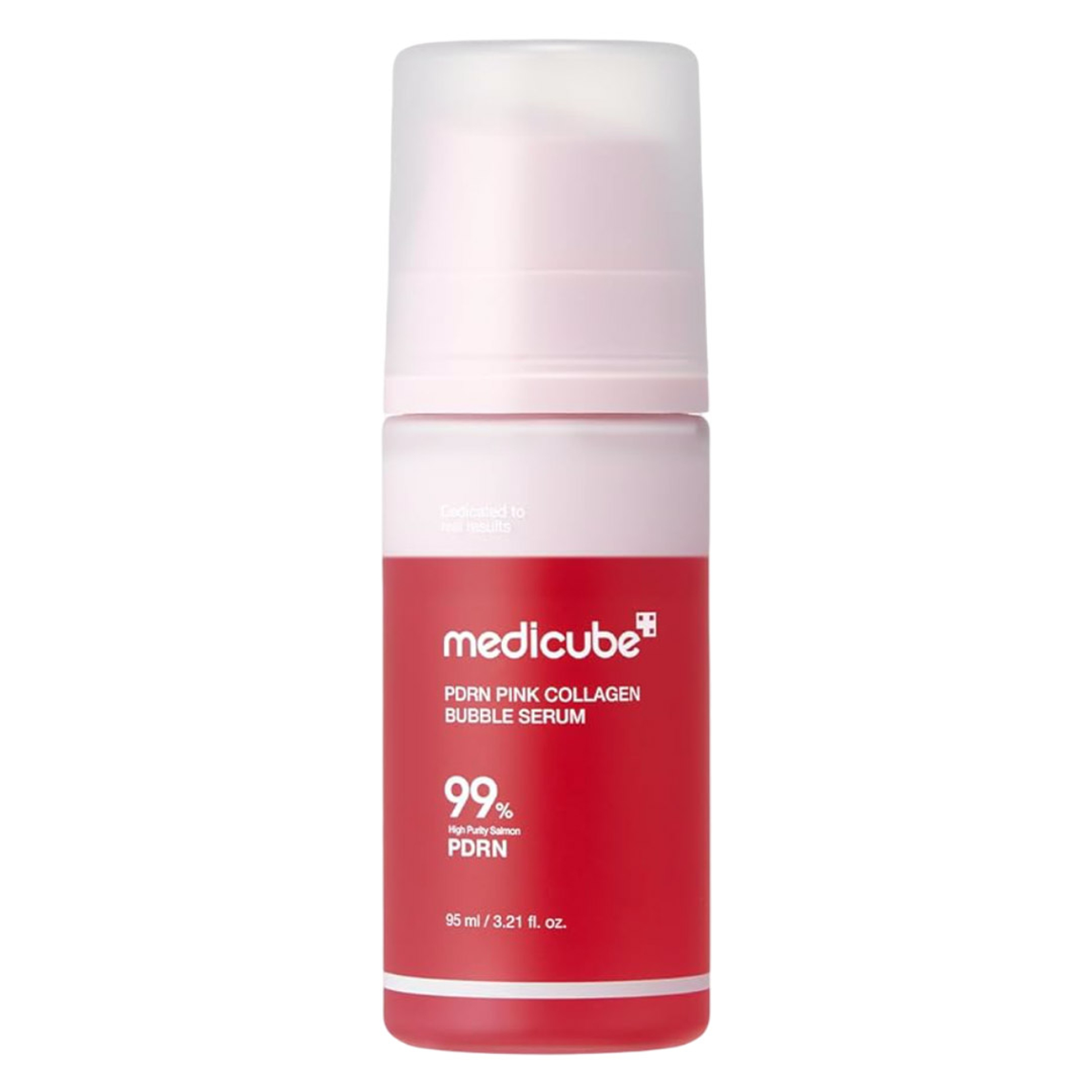 Medicube PDRN Pink Collagen Bubble Serum 3.21 fl.oz - Bubble-to-Glow Firming Serum for Radiant, Plump Skin 1