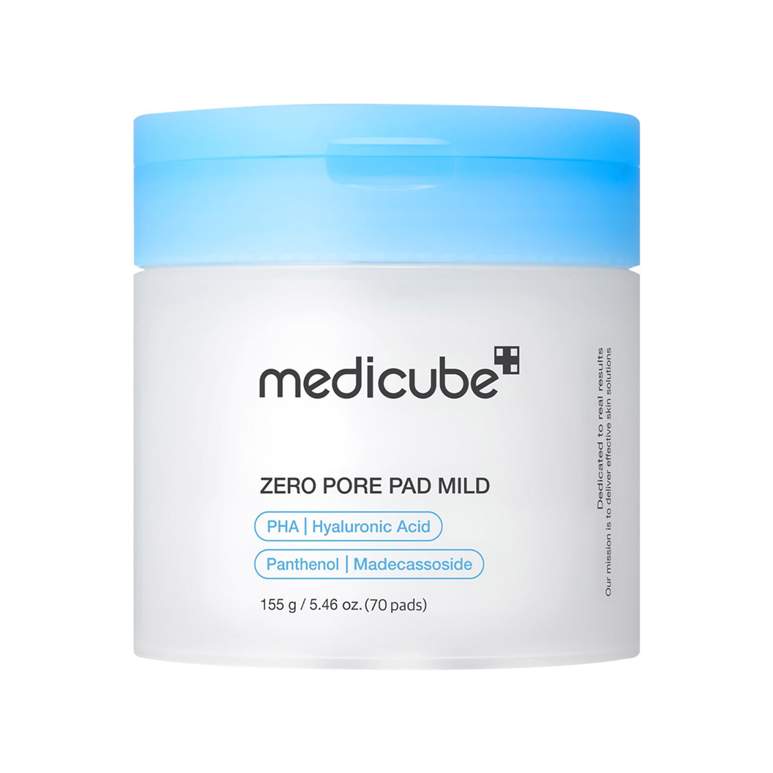 Medicube Zero Pore Pad Mild 5.46 fl.oz (70 Pads) - Gentle Calming Toner Pad for Exfoliation, Minimizing Pores 1
