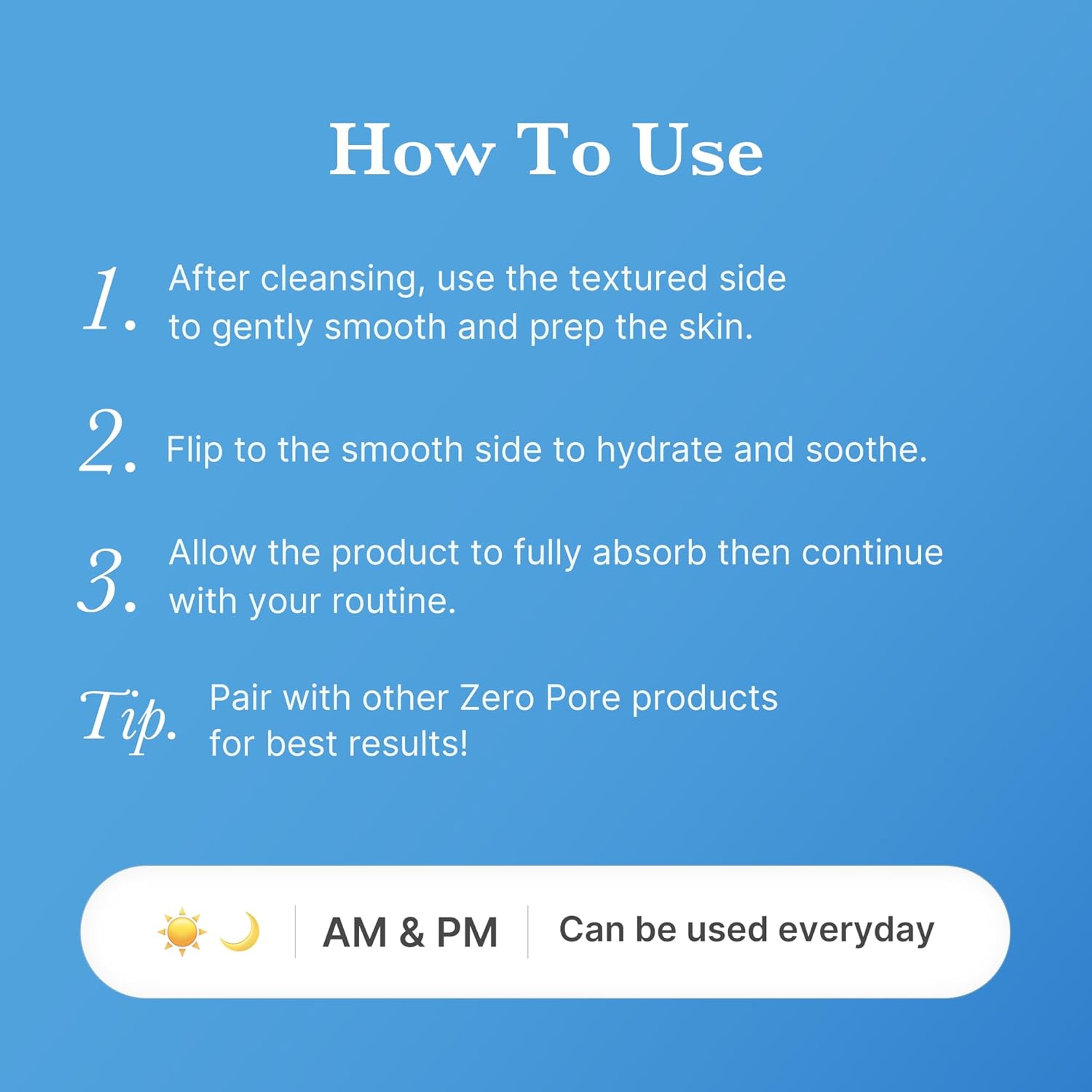 Medicube Zero Pore Pad Mild 5.46 fl.oz (70 Pads) - Gentle Calming Toner Pad for Exfoliation, Minimizing Pores 6