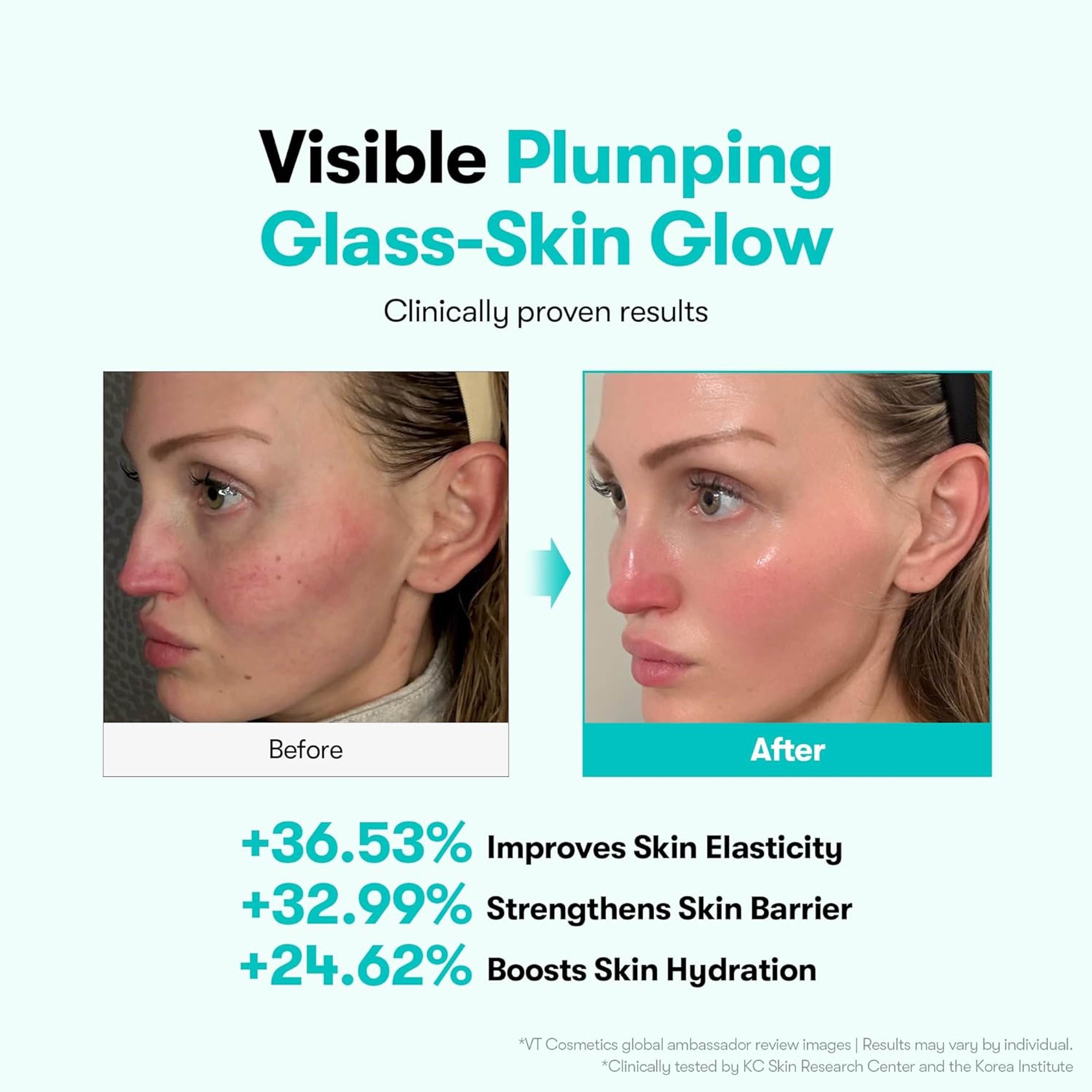 VT Cosmetics PDRN 100 Essence 1.01 fl.oz - Intensive Glow Serum for Skin Restoration & Plumping 5