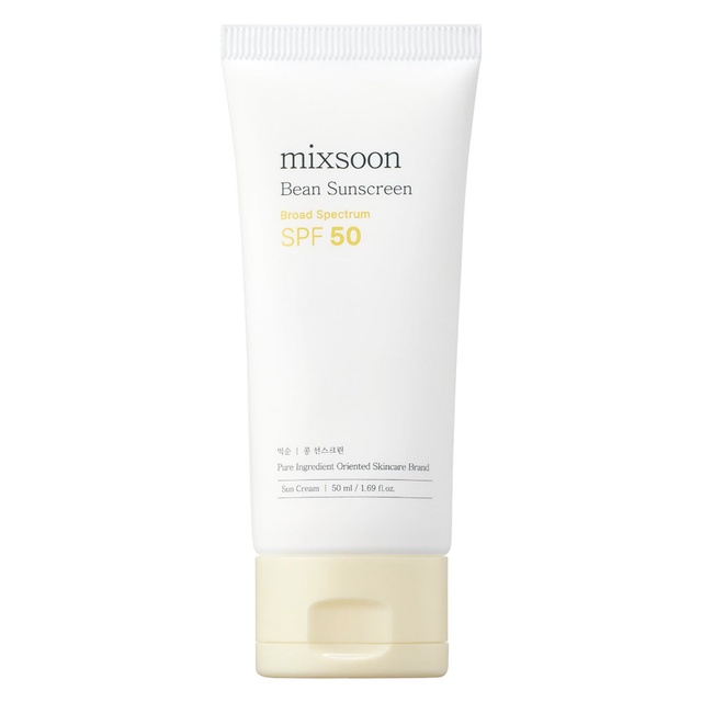 Mixsoon Bean Sunscreen 1.69 fl.oz - Lightweight Airy Texture SPF 50 Sunscreen for Face — Instore only