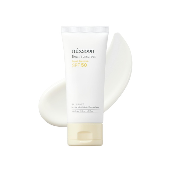 Mixsoon Bean Sunscreen - Lightweight Airy Texture SPF 50 Sunscreen for Face 1.69 fl.oz — Instore only
