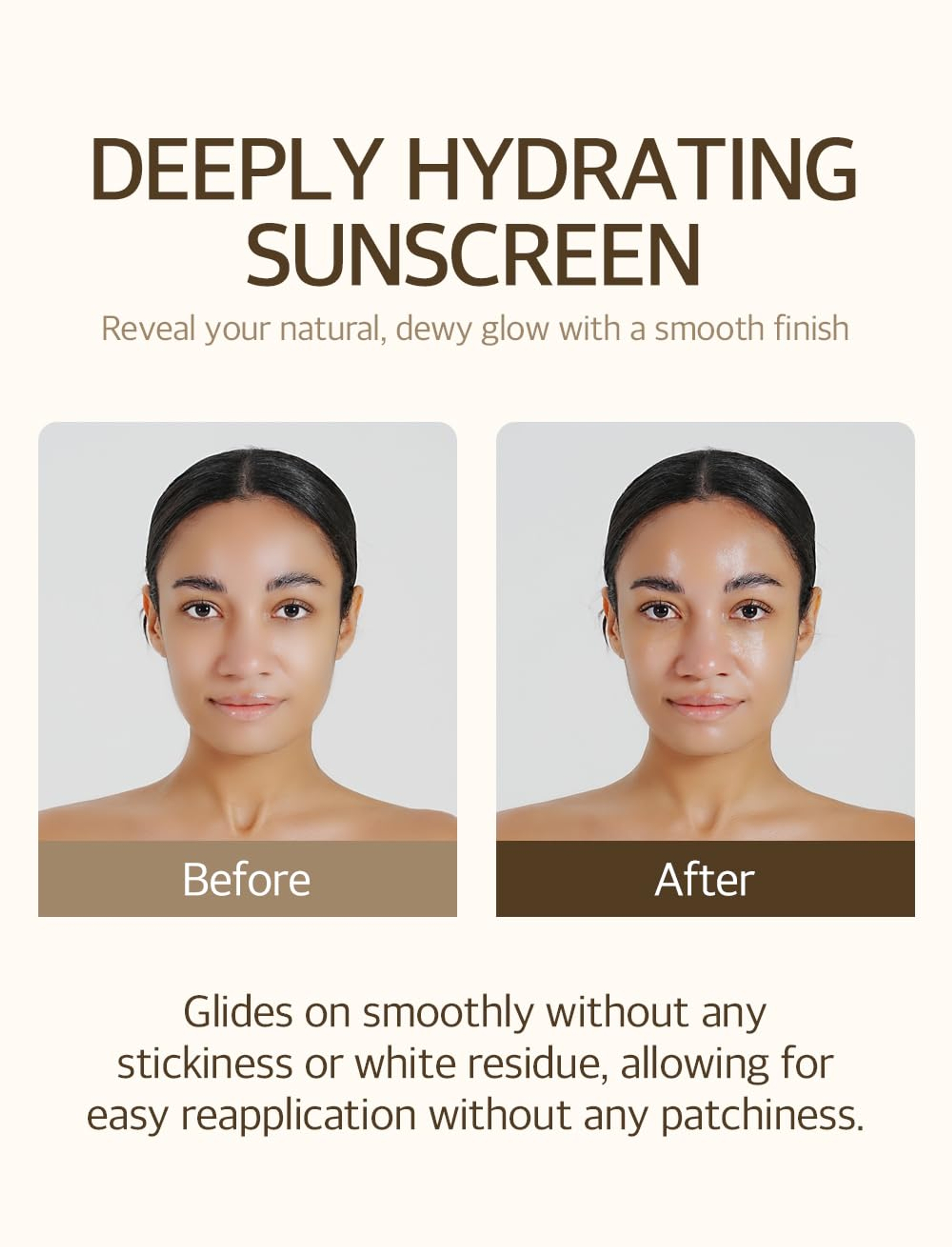 Mixsoon Bean Sunscreen - Lightweight Airy Texture SPF 50 Sunscreen for Face 1.69 fl.oz 3