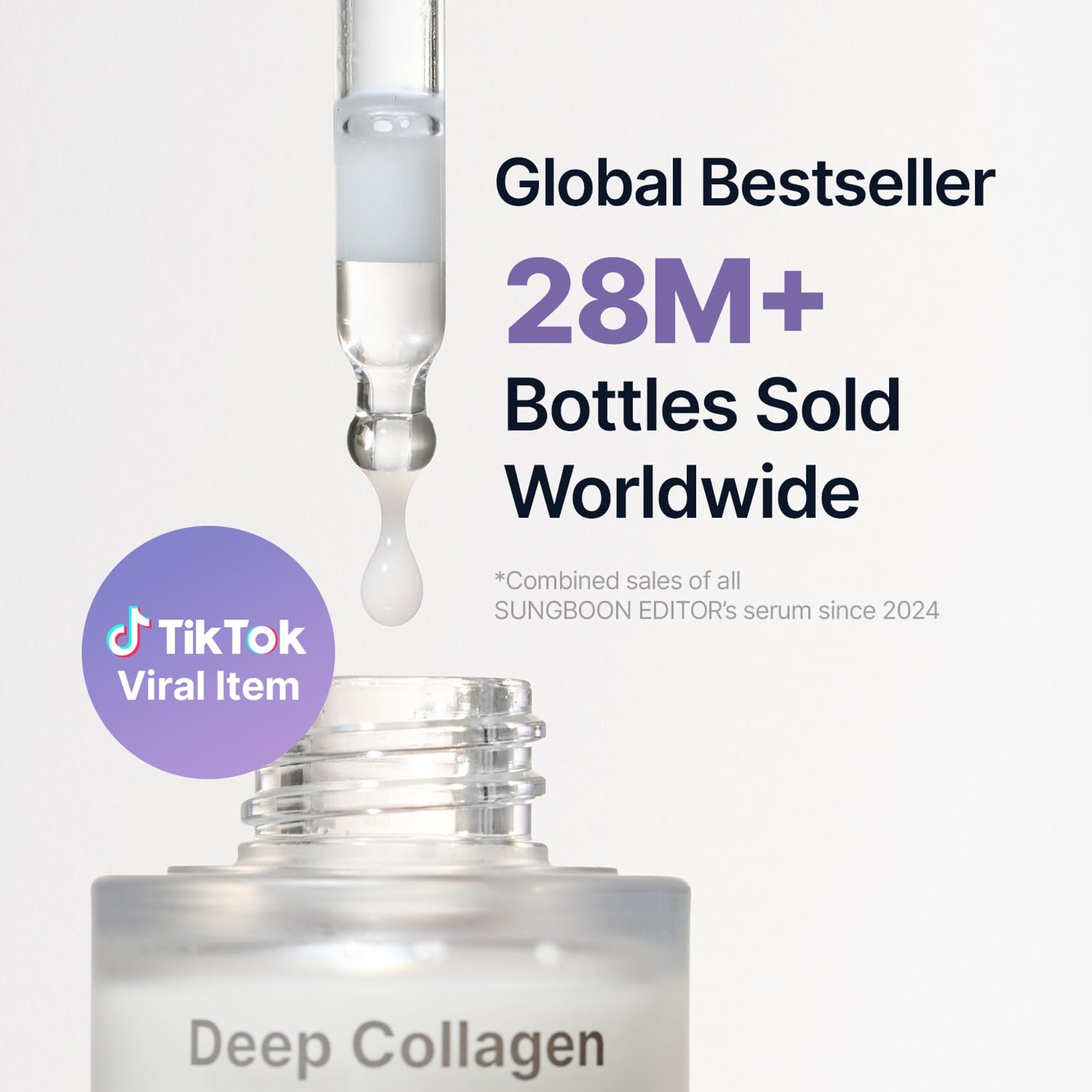 Sungboon Editor Deep Collagen Power Boosting Cream In Serum 1.01 fl.oz - Hydrating & Smoothing Face Serum 2