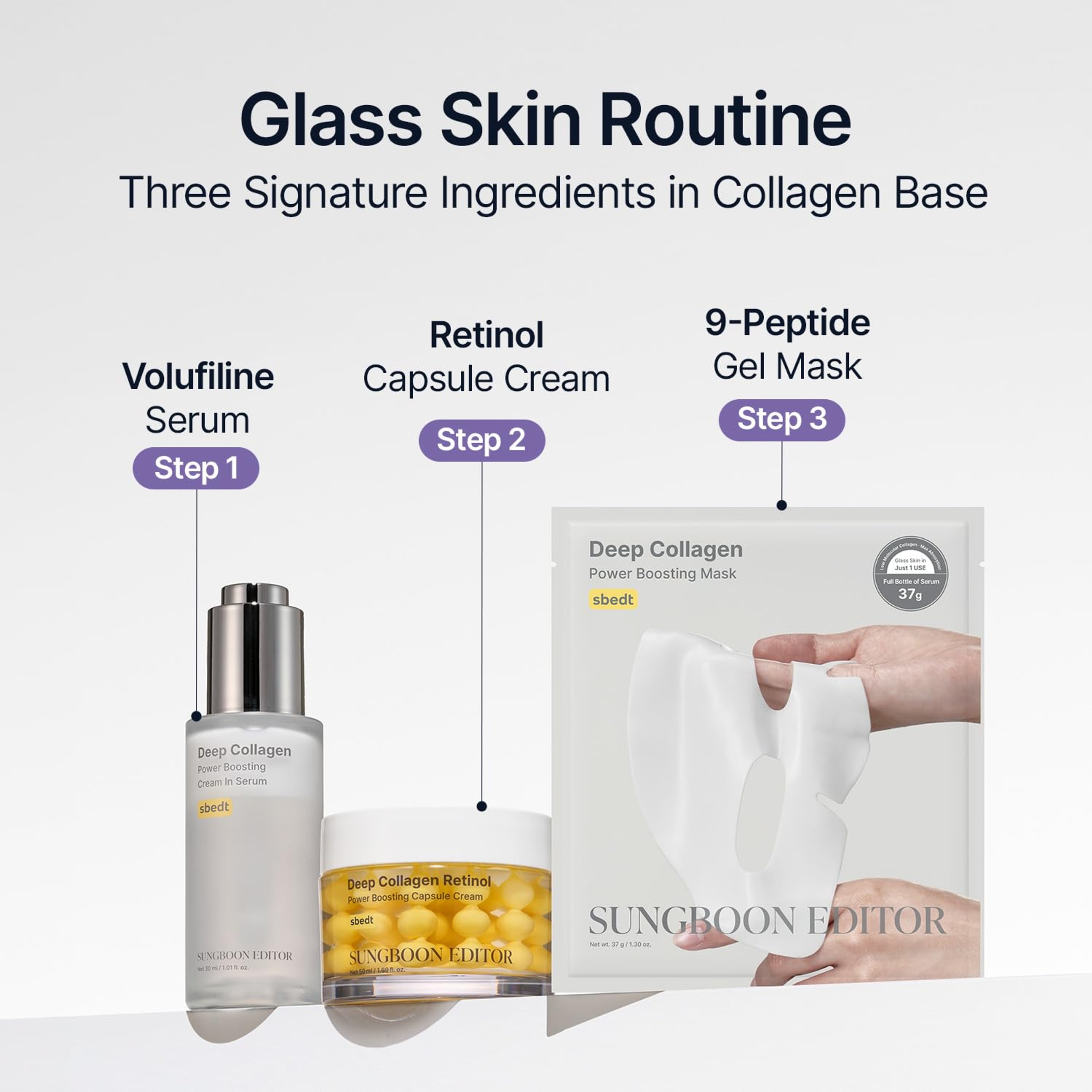 Sungboon Editor Deep Collagen Power Boosting Cream In Serum 1.01 fl.oz - Hydrating & Smoothing Face Serum 8
