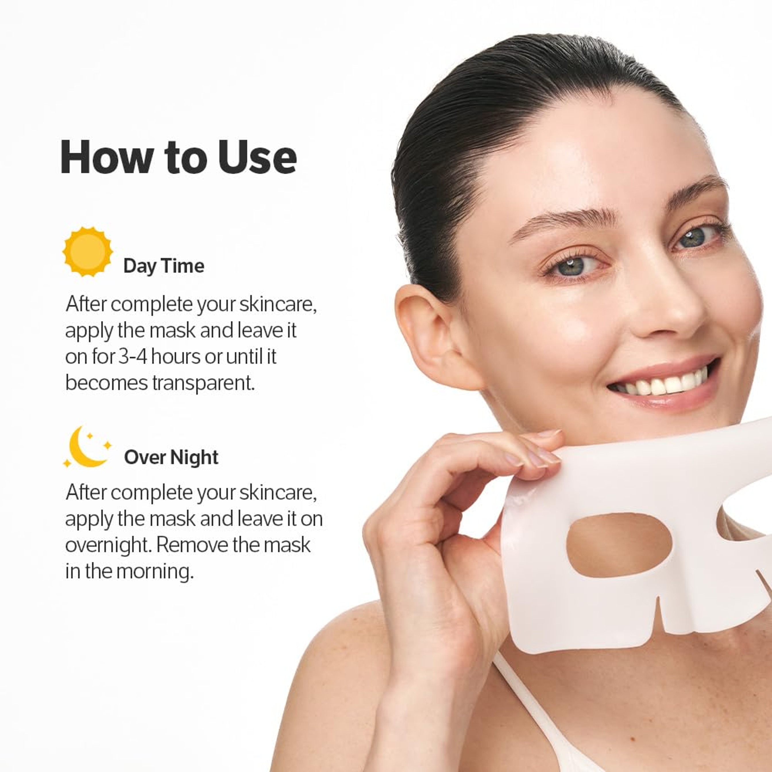 Sungboon Editor Deep Collagen Power Boosting Mask 1.30 oz (Pack of 4) - Overnight Mask Hydrating Mask for Glass Skin 6