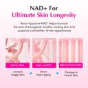 Eqqualberry NAD+ Peptide Boosting Cream – Anti-Aging, Firming & Lifting Pink Cream for Sagging Skin 1.69 fl.oz 6