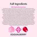 Eqqualberry NAD+ Peptide Boosting Cream – Anti-Aging, Firming & Lifting Pink Cream for Sagging Skin 1.69 fl.oz 9