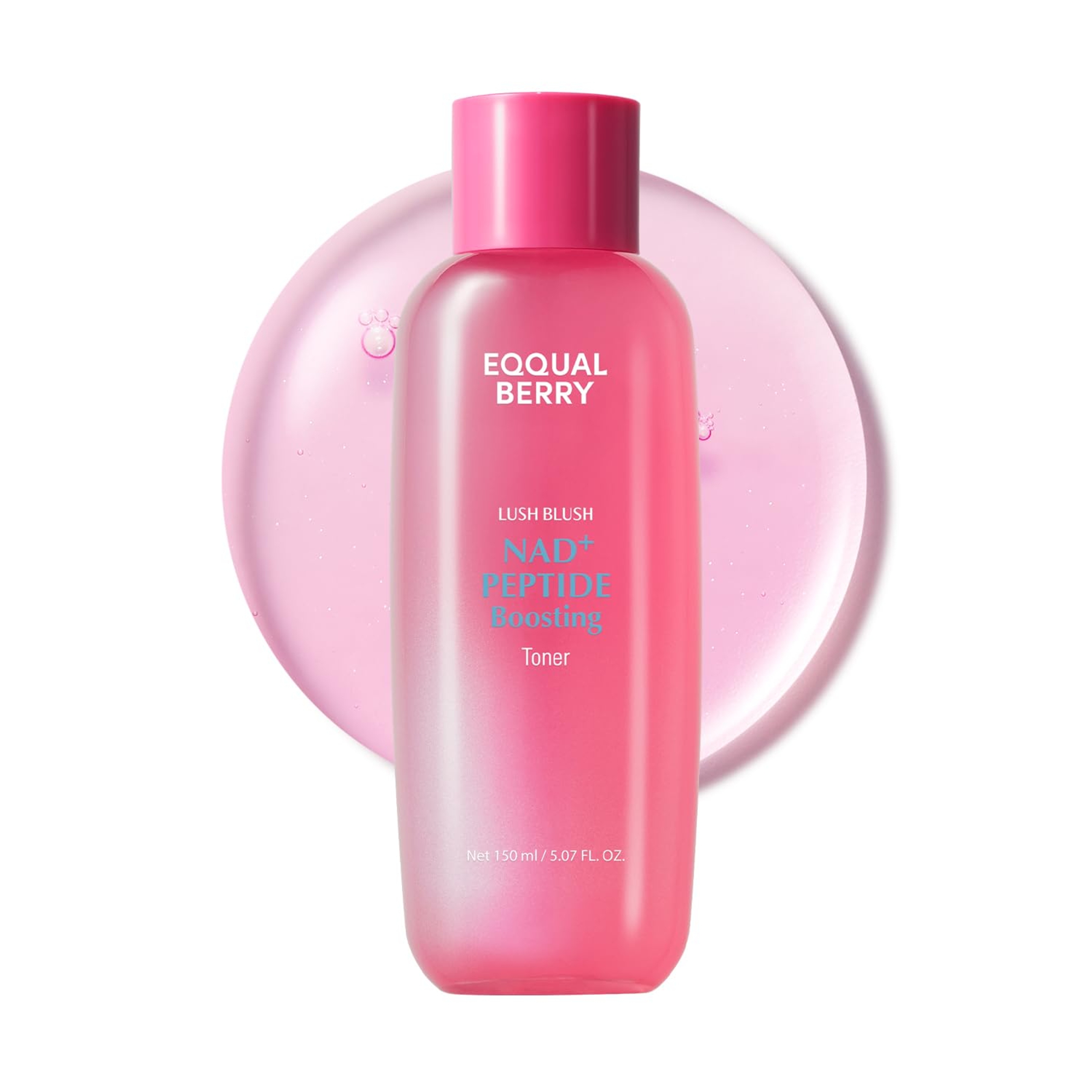 Eqqualberry NAD+ Peptide Boosting Toner - Anti-Aging Hydrating Face Toner for Sagging Skin 5.07 fl.oz 1