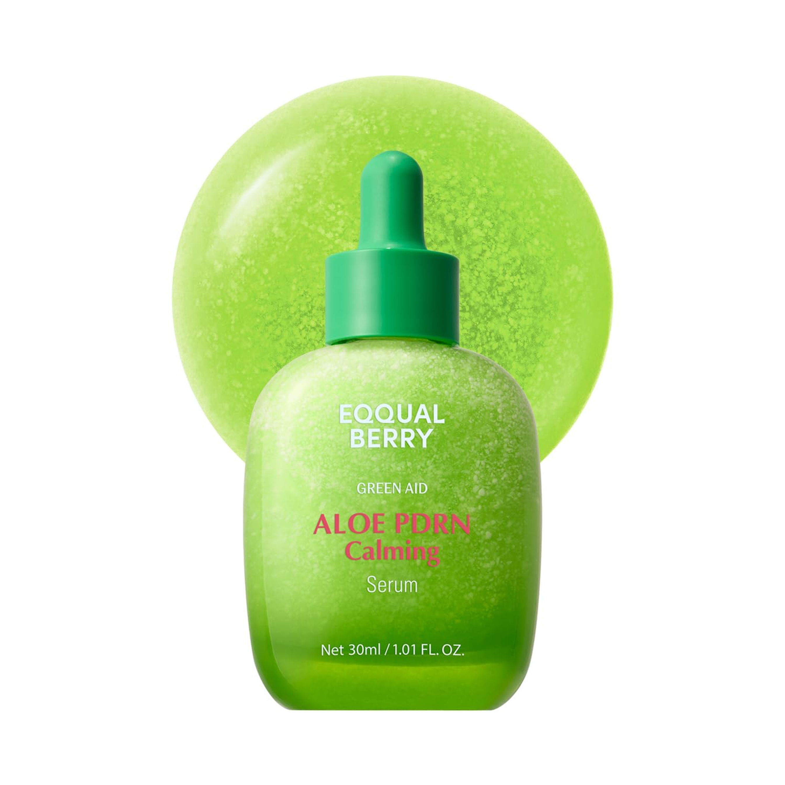 Eqqualberry Aloe PDRN Calming Serum - Cica & Aloe Soothing Serum for Sensitive Skin 1.01 fl.oz 1