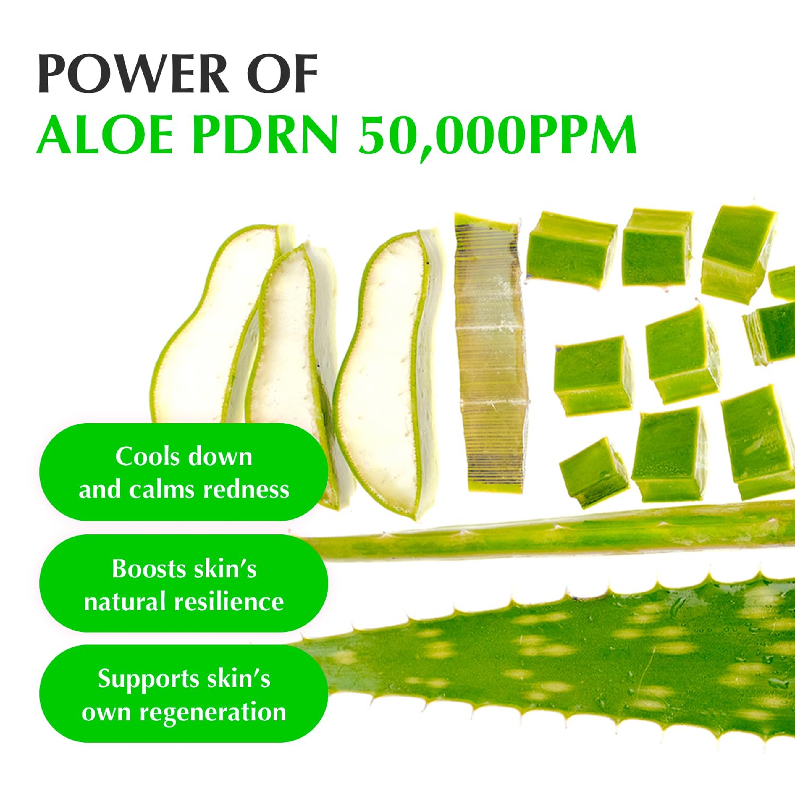 Eqqualberry Aloe PDRN Calming Serum - Cica & Aloe Soothing Serum for Sensitive Skin 1.01 fl.oz 6