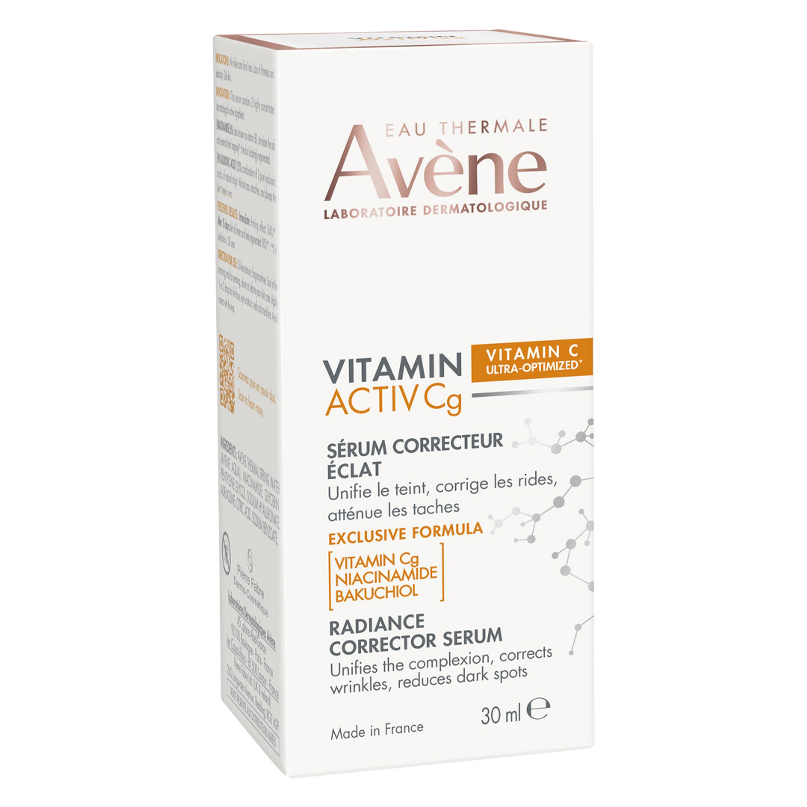 Avène Vitamin Activ Cg Radiance Concentrated Serum 1 fl.oz - Radiance Boosting Serum for Wrinkles & Dark Spots 8