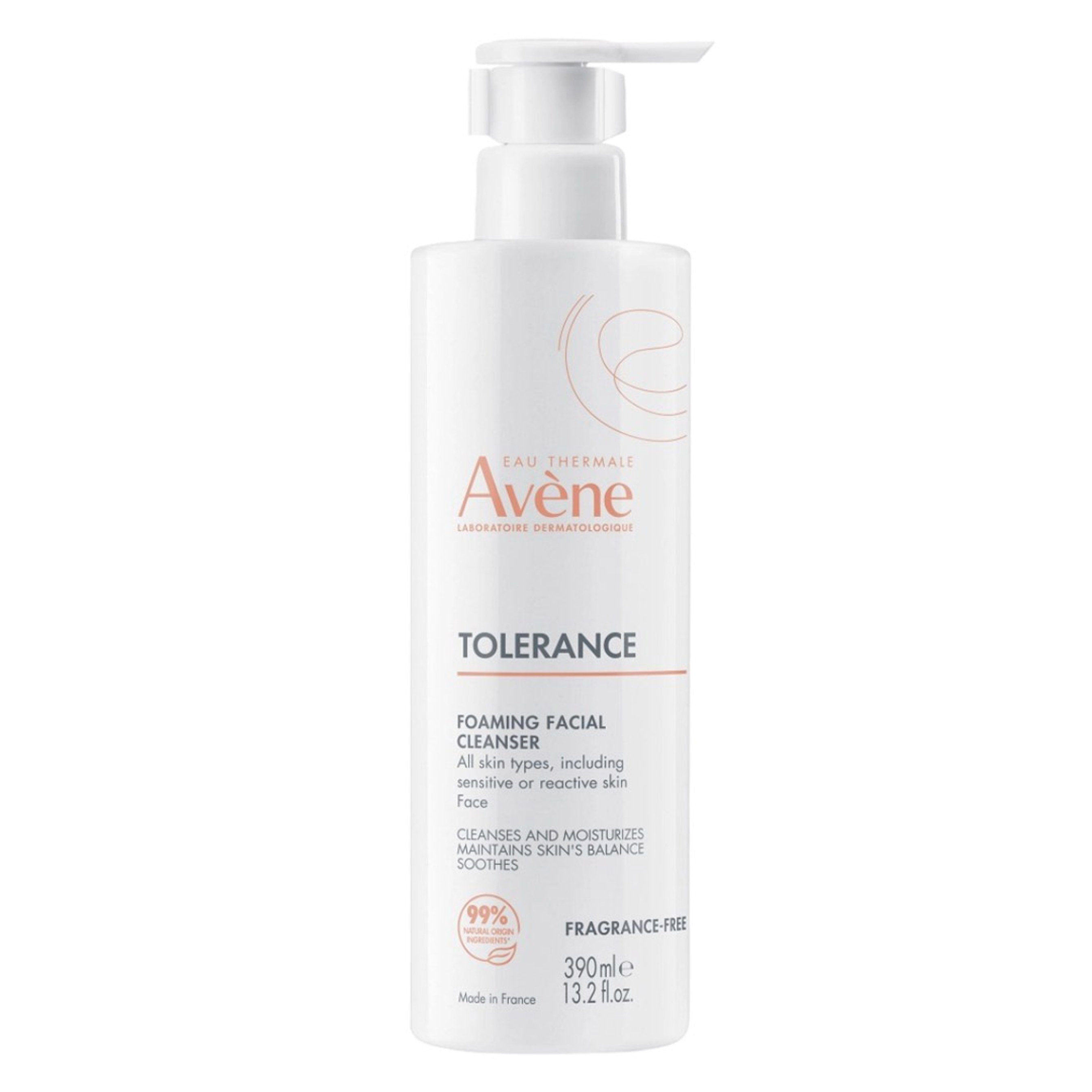 Avène Tolerance Foaming Facial Cleanser 13.2 fl.oz - Daily Use Face Wash for All Skin Types including Sensitive Skin 1