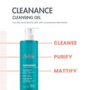 Avène Cleanance Cleansing Gel 13.5 fl.oz - Soap-free Cleanser for Blemish-Prone, Oily Skin 3