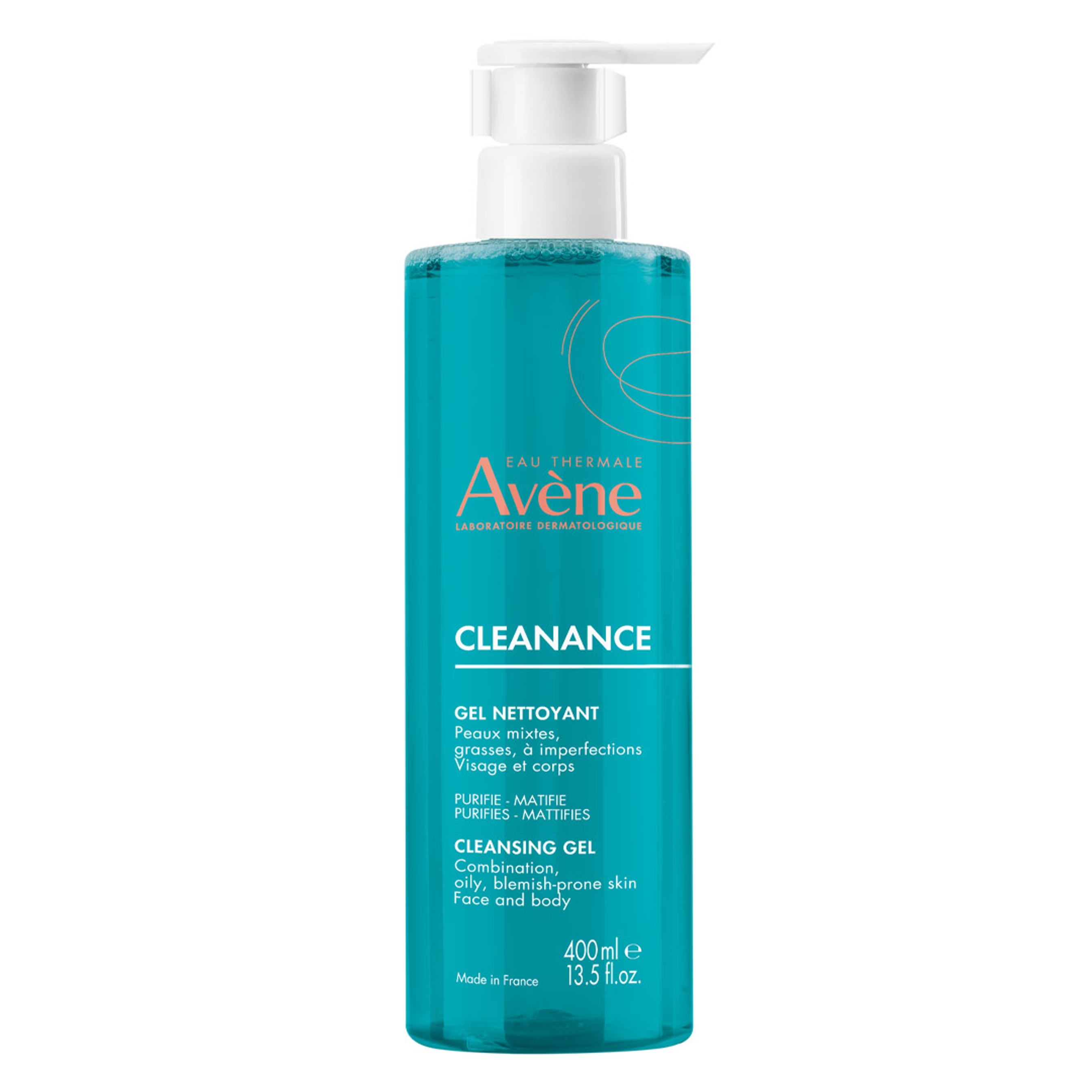 Avène Cleanance Cleansing Gel 13.5 fl.oz - Soap-free Cleanser for Blemish-Prone, Oily Skin 2