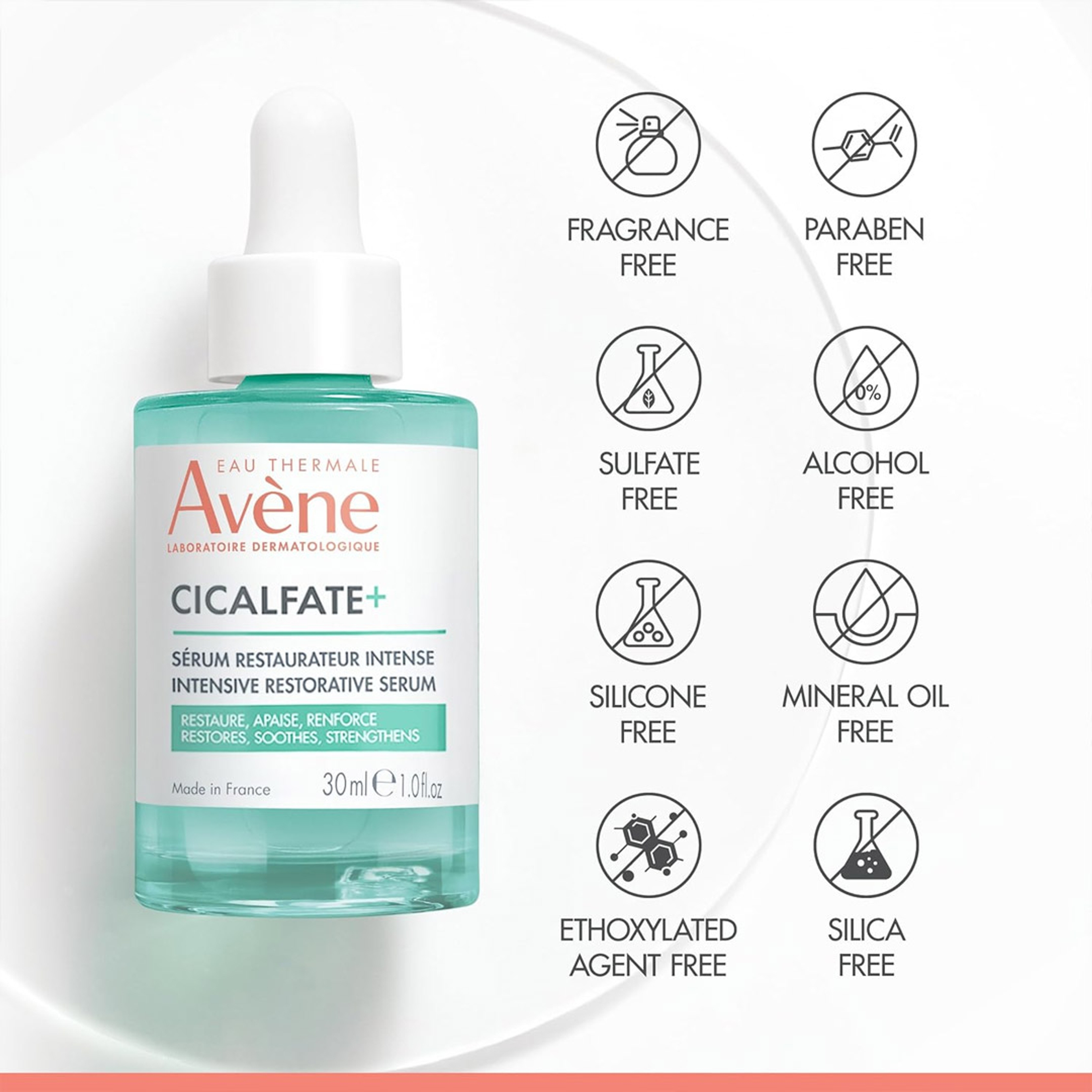 Avène Cicalfate+ Intensive Restorative Serum 1 fl.oz - Barrier Serum with Pro-Vitamin B5 for All Skin Types 5