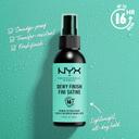 NYX Professional Makeup Dewy Finish Makeup Setting Spray 2.03 fl.oz - Long-Lasting Face Mist for Up to 16HR Wear 3