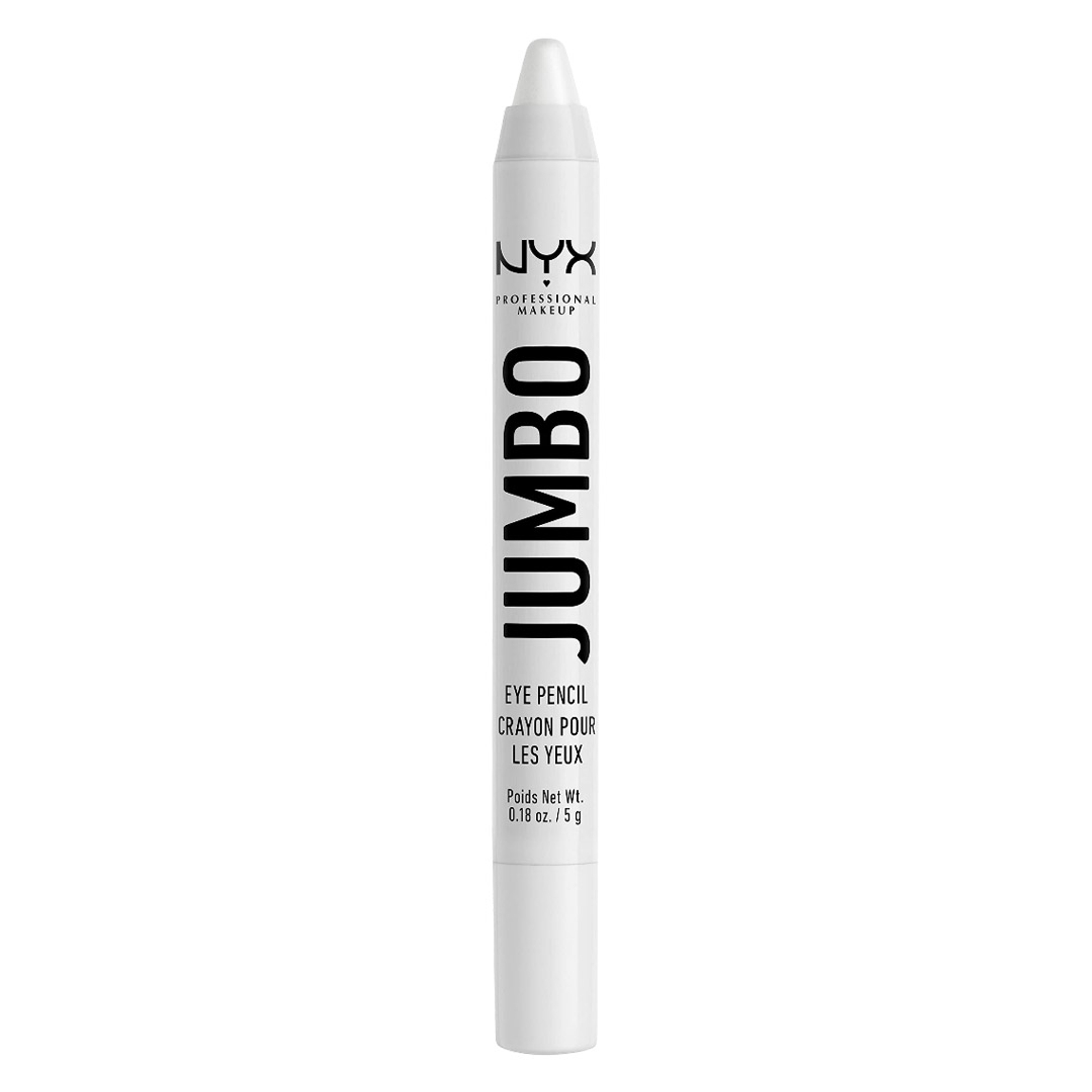 NYX Professional Makeup Jumbo Eye Pencil, Milk, 0.18 oz - Blendable Eyeshadow Stick & Eyeliner Pencil 1