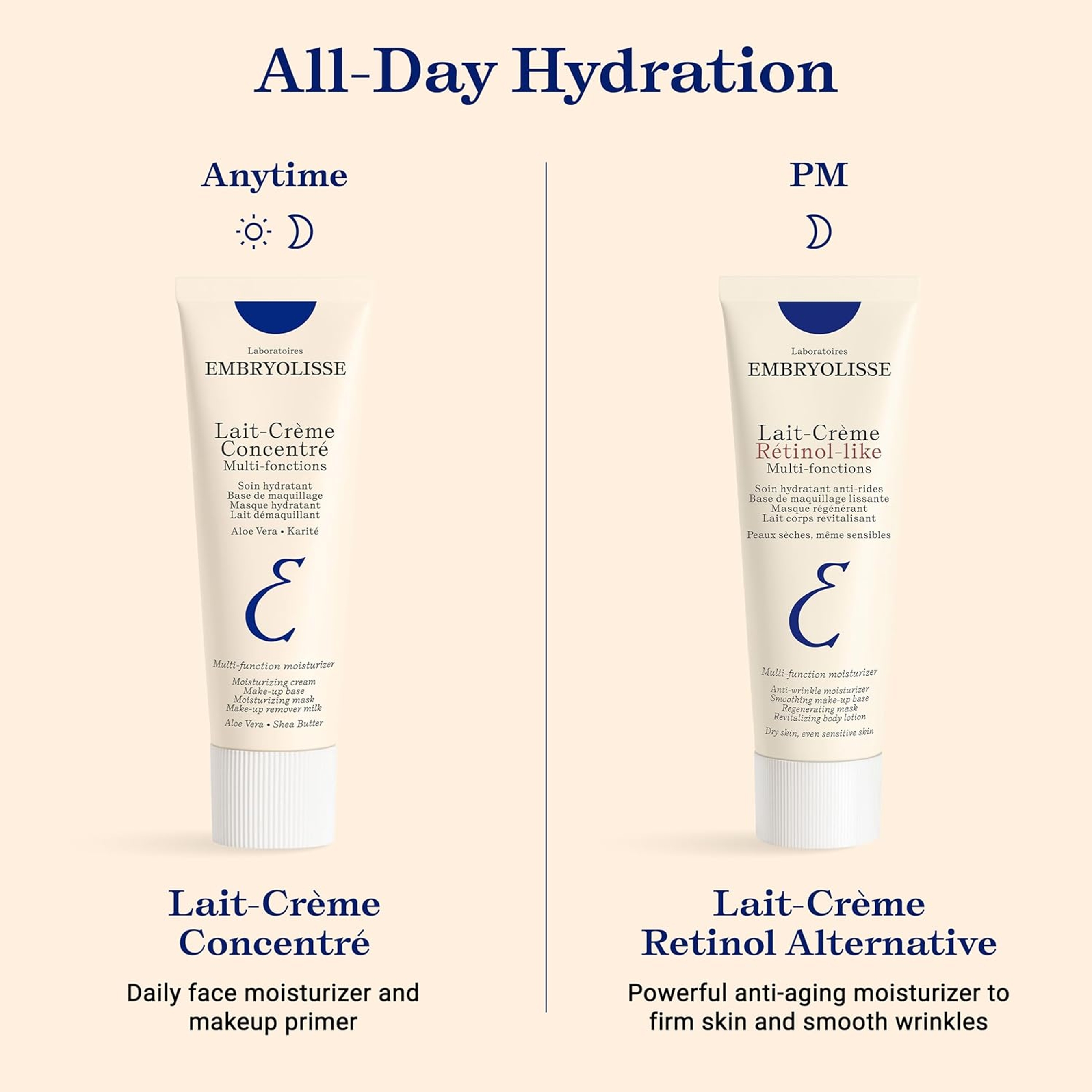Embryolisse Lait-Crème Concentré 2.54 fl.oz - Face Moisturizer and Makeup Primer with Shea Butter & Aloe 9
