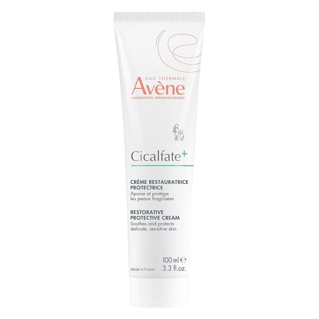 Avène Cicalfate+ Restorative Protective Cream 3.3 fl.oz - Face Moisturizer, Body Cream for Sensitive Skin