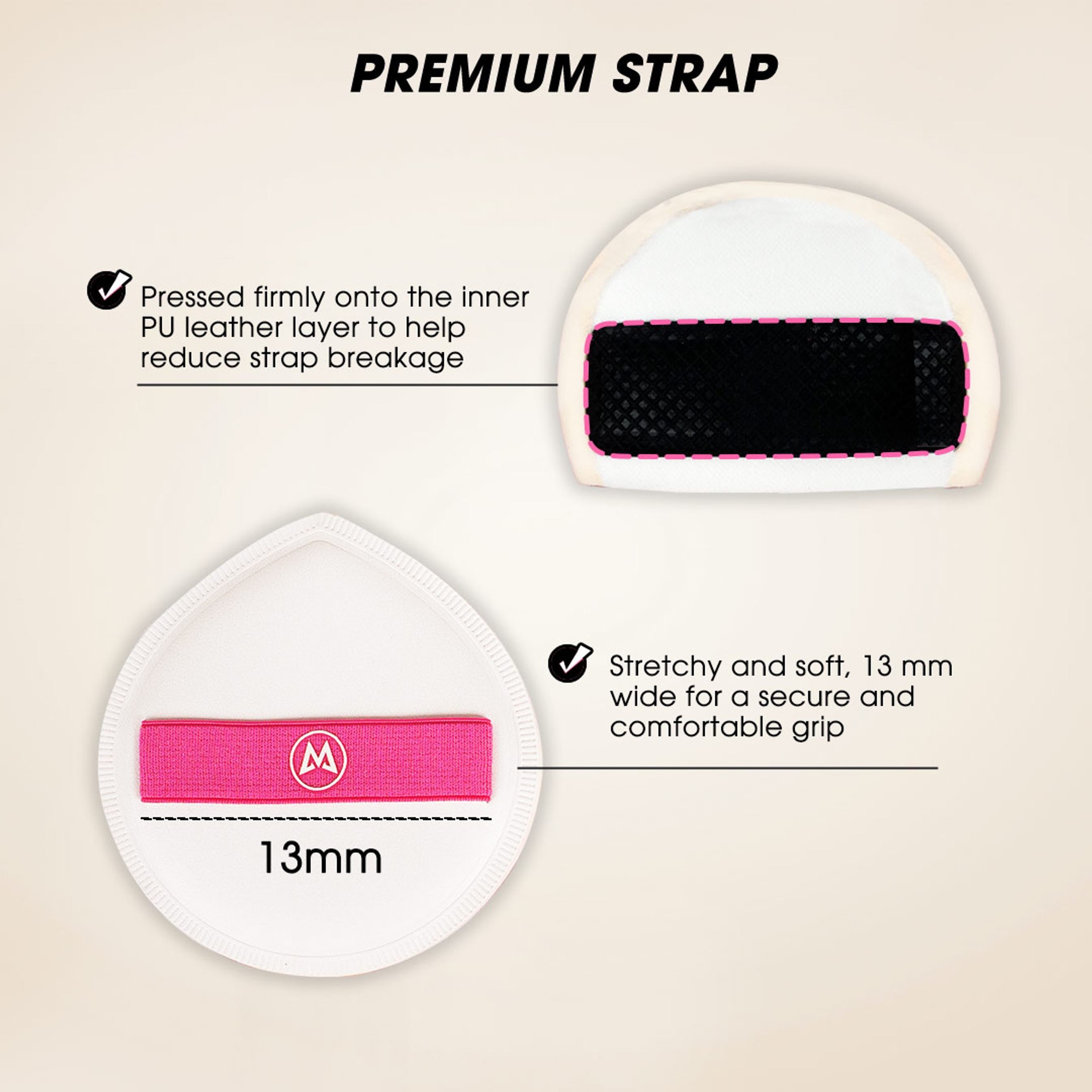 Mastige Marshmallow Hygienic Makeup Puff Set 2-Pack 4