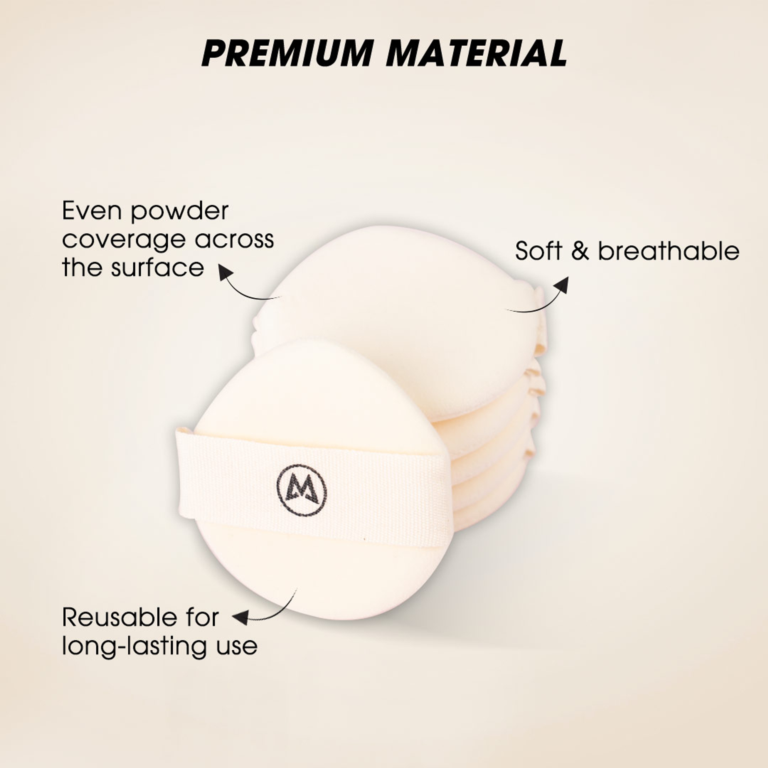 Mastige Premium Powder Puff 2