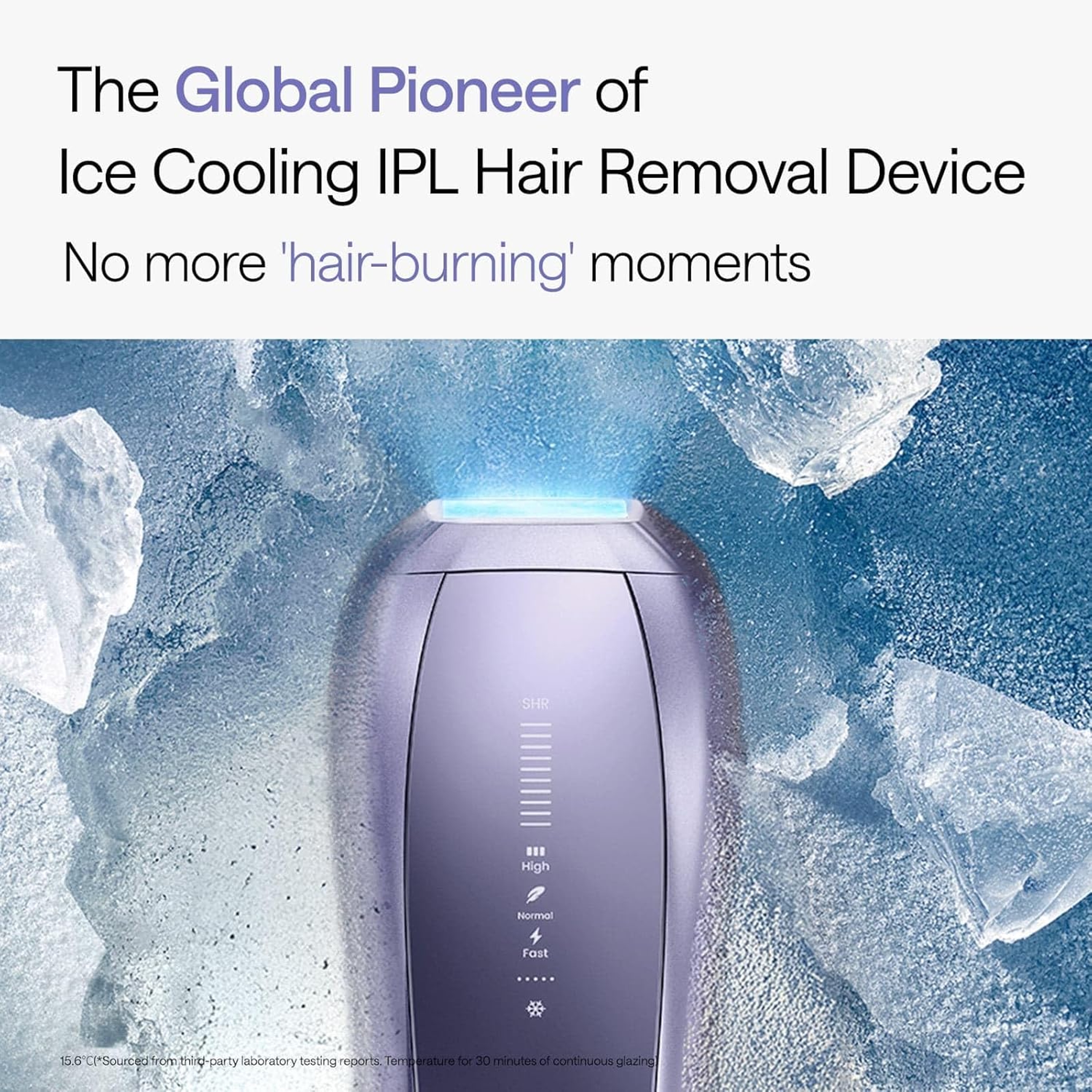 Ulike Air 10 IPL Laser Hair Removal Device, Purple, 1 Count - Ice Cool & Permanent Hair Reduction for Women & Men 2