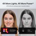 Ulike ReGlow LED Light Therapy Mask, White, 1 Count - Infrared Light Therapy for Face 3
