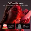 Ulike ReGlow LED Light Therapy Mask, White, 1 Count - Infrared Light Therapy for Face 4