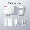 Ulike ReGlow LED Light Therapy Mask, White, 1 Count - Infrared Light Therapy for Face 9